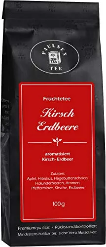 Kirsch Erdbeer 100g, Paulsen Früchtetee