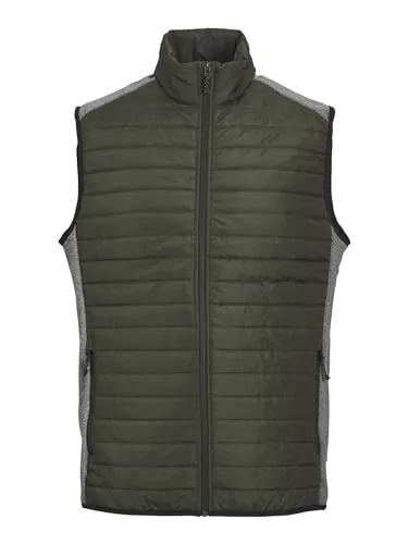 JACK & JONES JJEMULTI Bodywarmer Collar NOOS in grün von Jack & Jones