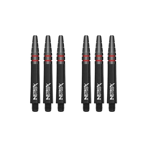 RED DRAGON Nitro Xfire Kurze Dartschäfte (Wellen)