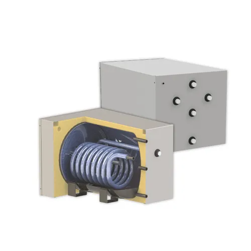 ThermoFlux Tiefspeicher TBWST 200 | liegender Brauchwasserspeicher