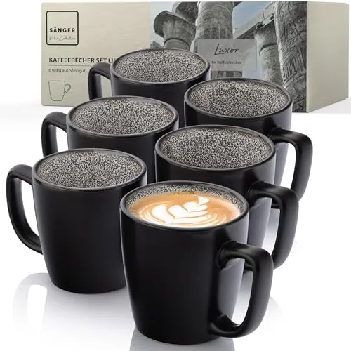 SÄNGER Luxor Kaffeebecher Set für 6 Personen in braun von Sänger