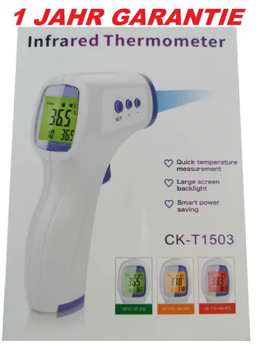 ☀️☀️☀️☀️☀️ Infrarot Fieber Thermometer 3 Farben Display digital kontaktlos 1 Sek