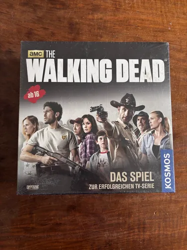 The Walking Dead Brettspiel – Strategisches Spiel für Fans - Gesellschaftsspiel für 1-4 Spieler ab 16 Jahren mit strategischem Gameplay und spannenden Szenarien aus der Serie. Ideal für Spieleabende!