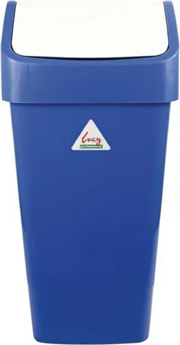 Produktbild Syr Abfalleimer Mit Schwingdeckel Blau 50L
