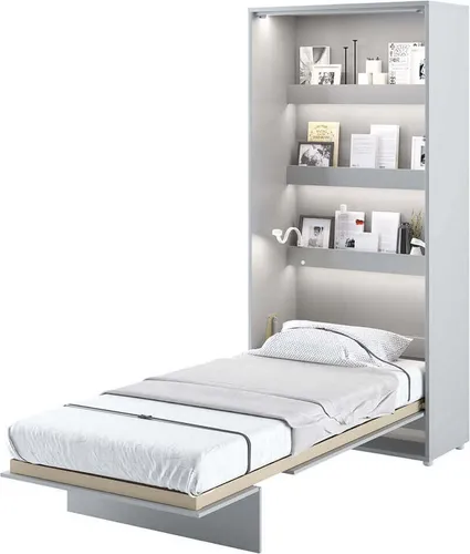 Produktbild yourhouse24 Schrankbett Bed Concept Vertikal Gästebett in Grau
