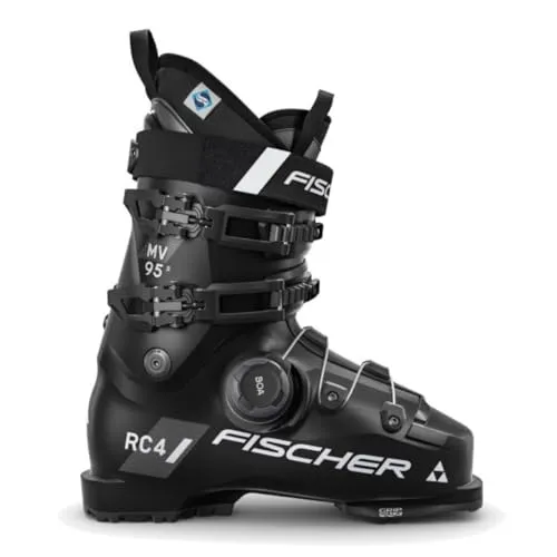 Fischer RC4 95 MV S Boa 24,5 - Skischuhe mit BOA-Verschlusssystem für perfekten Sitz und Komfort auf der Piste.