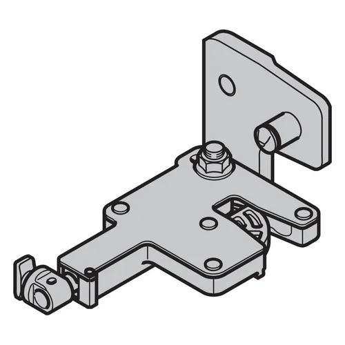 Hörmann Hebelverschlusslager mit Drehfalle 1037314 rechts von Hörmann
