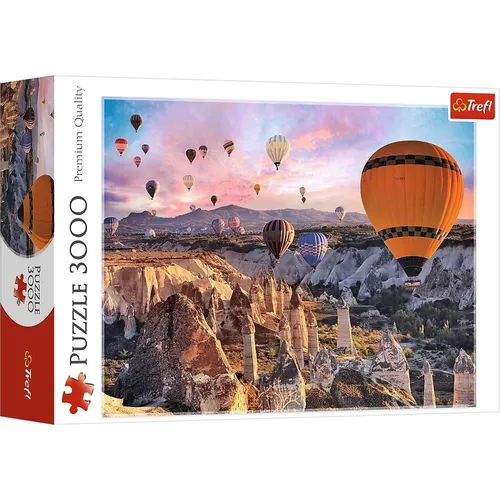 Puzzle 3000 Luftballons über Kappadokien 33059