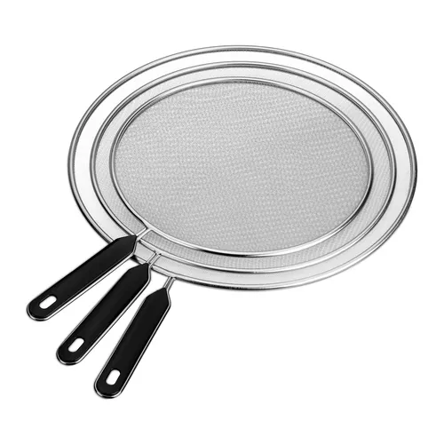 Pfannen Spritzschutz Fettspritzschutz Bratenschutz Pfannen Abdeckung 3 Größen