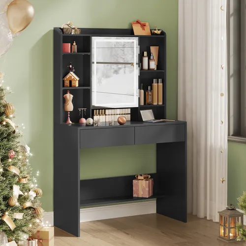 VASAGLE Schminktisch mit LED-Beleuchtung von VASAGLE