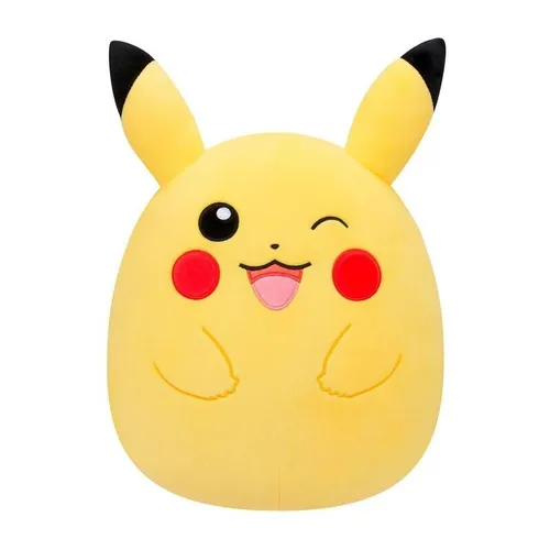Plüsch Pokemon Squishmallows Pikachu 45CM - Stofftier für Kinder ab 1 Jahr, kuschelig und perfekt zum Spielen und Sammeln. Der beliebte Pikachu aus der Pokemon-Welt begeistert Fans jeden Alters!