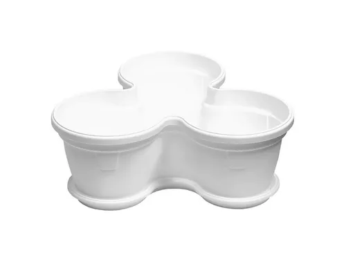 Engelland Blumenständer Säulentopf, Hochbeet, Kräuterbeet (Vorteils-Set, 1 St., 11 Liter Fassungsvermögen je Ebene), fallsicher, UV-beständig, stapelbar, platzsparend, robuster Kunststoff