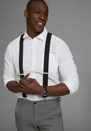 Man's World Hosenträger in schwarz von Man's World