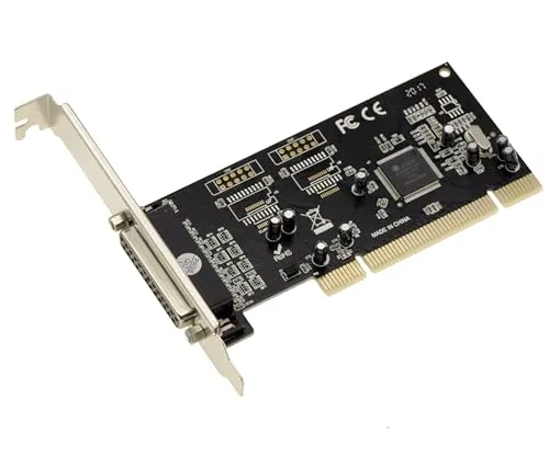 KALEA-INFORMATIQUE PCI Controller Karte zu Parallel IEEE1284, DB25. Anschluss für Drucker oder Scanner