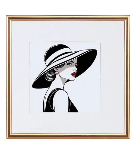 IDEAL TREND Bilderrahmen New Lifestyle Kunststoff Bilderrahmen quadratisch Foto Rahmen Picture, für 1 Bilder (1 St)