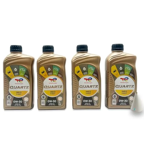 L Total Quartz Ineo First 0W-30 | passend für | PSA B71 2312 | PSA B71 2302 | 4 Liter | Motoröl | Motorenöl | mit Trichter | weitere Empfehlungen siehe Artikelbeschreibung 4