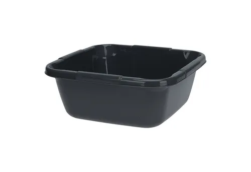 HAC24 Schüssel Spülschüssel Waschschüssel Spüle Camping Abwaschschüssel, robust, Eckig 6 Liter 29 x 29 x 12 cm