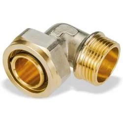 Pipetec Schraub-Übergangswinkel mit Außengewinde 32x3 - 1