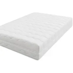 BettwarenShop Ersatz Matratzenbezug Doppeltuch 200x200 cm - Matratzenauflagen, praktischer Rundum-Reißverschluss für einfaches Beziehen und waschbar bis 60°C, allergikergeeignet und Made in Germany für höchsten Schlafkomfort.