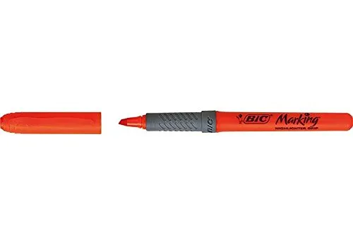 BIC 3 Stück Textmarker Highlighter Grip pte Wate Moy. Orange
