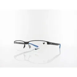 NIKE Unisex-Brille Satin Black 56 mm von Nike