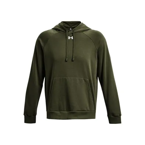 Under Armour Herren UA Rival Fleece Hoodie Shirt - Outdoor Hoodie für Herren mit gerippten Bündchen und praktischer Kängurutasche, ideal für sportliche Aktivitäten und Freizeit.