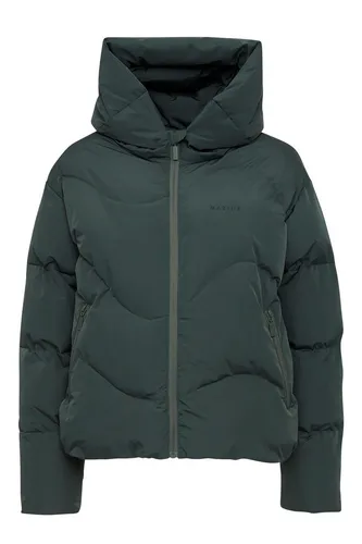 Mazine Dana Puffer Jacket - Winterjacke für Damen, Größe M, Farbe bottle - Stylische und wärmende Damen Winterjacke von Mazine, perfekt für kalte Tage. Mit wasserfestem Oberstoff und praktischen Taschen für einen funktionalen Look.