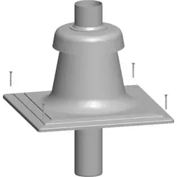 Wolf Schachtabdeckung DN110 Kunststoff für flexible und starre Systeme