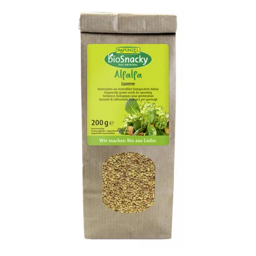 Biosnacky Sprossensamen Alfalfa 200 g