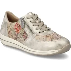 Rieker Komfort Schnürschuhe Damen 31373535303736 Bunt 40 EU - Schnürer aus hochwertigem Natur- und Ökoleder mit weichem Futter und herausnehmbarer Antistress-Einlegesohle für optimalen Komfort. Ideal für sportliche Outfits und jeden Anlass.