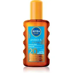 NIVEA SUN Protect & Bronze Trockenöl zum bräunen SPF 20 200 ml