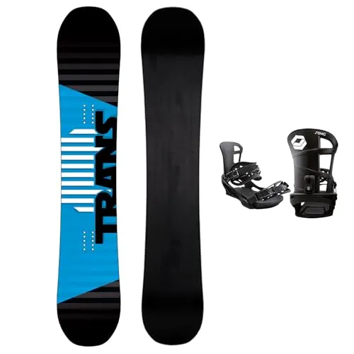 Trans Set Snowboard Rental Fullrocker Blau 150cm + Bindung M Sale