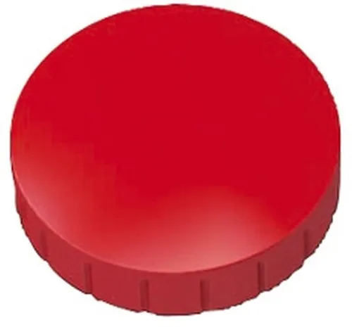MAUL Magnet Rundmagnet Solid 32 mm 0,8 kg Haftkraft 10 Stück rot