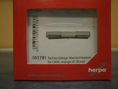 Herpa Z Zurüstteil Techno-Design Warnlichtbalken für LK