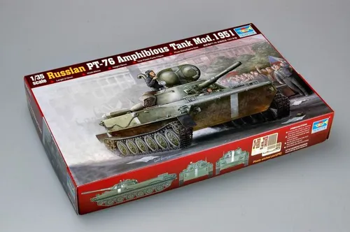 PT-76 Amphibious Tank Mod. 1951 / 1:35 - Trumpeter / 00379 von Trumpeter