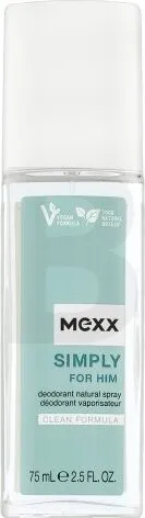 Mexx Simply deodorant s rozpraovaem pro mue 75 ml