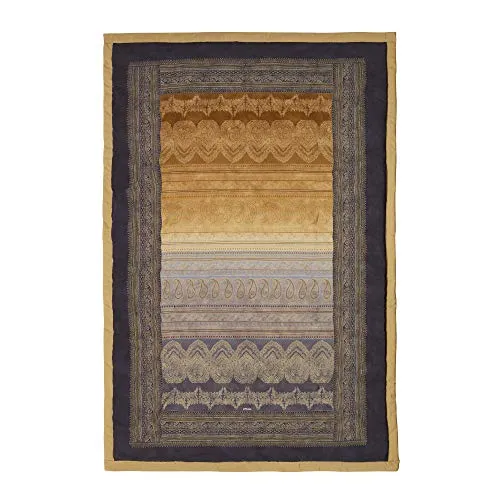 Bassetti BRUNELLESCHI Plaid aus 100% Baumwolle in Grau in grau von Bassetti