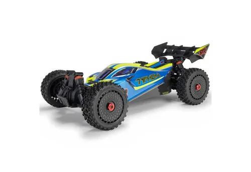 Arrma RC-Buggy Arrma 1:8 TYPHON MEGA 665 4X4 RTR Brushed Buggy Blau