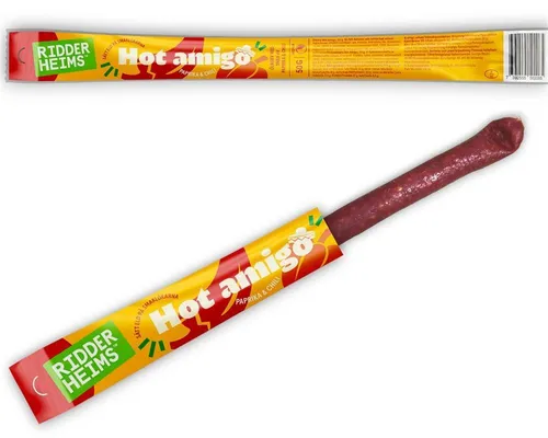 Snack-Salami 30 cm Hot Amigo 50 g Ridderheims Sticks Schweden (39,80 EUR/kg)