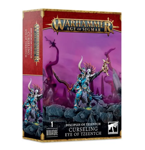 Games Workshop Trugleser, Auge des Tzeentch Modellbausatz - Modellbausatz für den Trugleser, Auge des Tzeentch aus Warhammer Age of Sigmar, enthält alle Teile für den Zusammenbau eines unbemalten Modells mit 32mm Base.