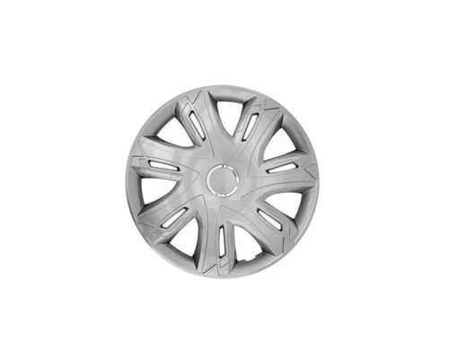 NRM Radkappe SUPERNORVA 15 Zoll in Silber – 4er Set für Stahlfelgen - Hochwertige Radzierblenden aus bruchsicherem ABS-Kunststoff, ideal für Stahlfelgen. Verleihen Sie Ihrem Auto mit diesen stilvollen Radkappen einen neuen Look und heben Sie sich von der Masse ab. Set mit 4 Radkappen.