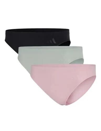 adidas Sportswear Bikinislip Sport Active Seamless - 3er Pack - Bademode für Damen, nahtlos und elastisch für optimalen Komfort beim Sport, in bunten Farben erhältlich.