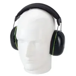 uvex K10 Kapselgehörschutz, SNR 30 dB 2630010 , Farbe: schwarz / grün