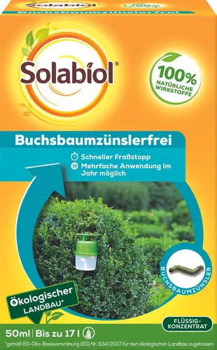 Solabiol Buchsbaumzünslerfrei 50ml