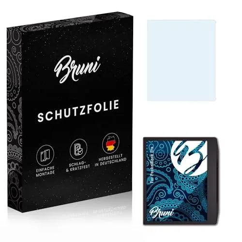 Bruni Schutzfolie kompatibel mit PocketBook Era Folie, glasklare Displayschutzfolie (2X)