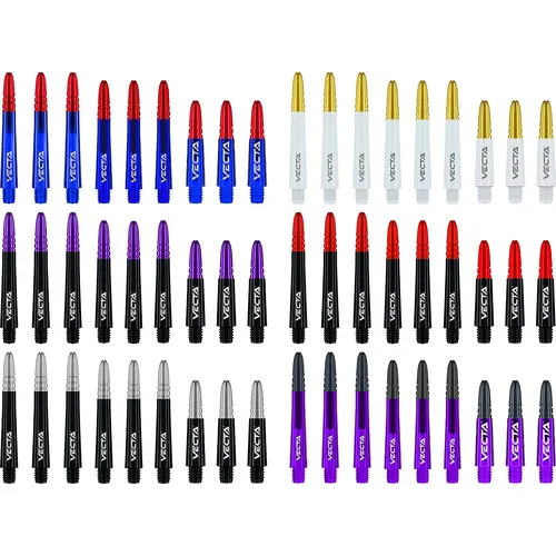 Winmau Vecta Shaft Composite mit leichtem aluminiumlegierten Top Darts Zubehör