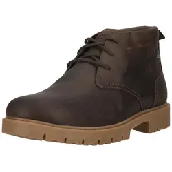 Clarks Berhill Mid GTX Lederstiefel für Herren - Braun (42.5) - Wanderschuhe mit wasserdichtem GORE-TEX-Futter, ideal für Komfort und Schutz bei jedem Wetter. Strapazierfähiges Leder und robuste Außensohle garantieren hervorragende Traktion.