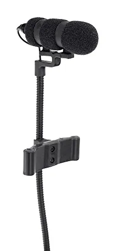 Pronomic SET MCM-100B Clipmikrofon - Kondensator Mikrofon für Kontrabass mit Schwanenhals, inkl. XLR Adapter und Case, ideal für Musiker, die Flexibilität und hohe Klangqualität suchen.