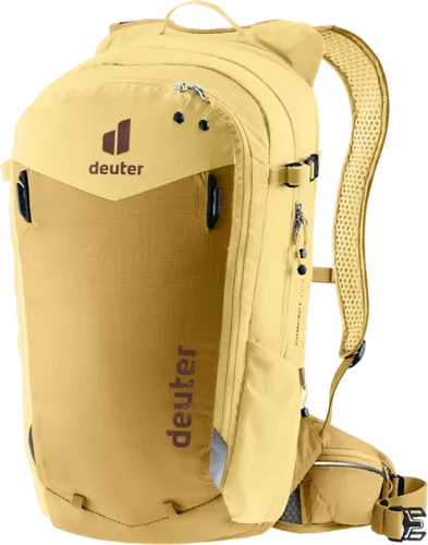 deuter Compact 14+3 Fahrradrucksack - Fahrradrucksack mit flexibler Volumenerweiterung von 3 Litern, ideal für Biketouren. Optimiertes Airstripes-Rückensystem sorgt für gute Belüftung und hohen Tragekomfort.