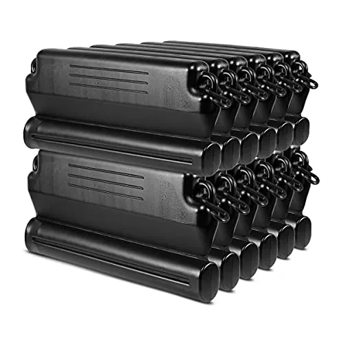 Eisdruckpolster Set 12 Stück für Pool - Überwinterungskonzentrate: Schützen Sie Ihren Pool effektiv mit hochwertigen Eisdruckpolstern, die Schäden an Stahlmantel und Folie verhindern. Inklusive Befestigungshaken, ideal für verschiedene Beckentypen.